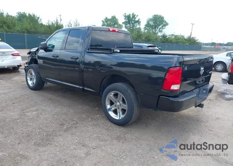 2017 Ram 1500 Express 4X4 6'4 Box from USA, damaged, VIN 1C6RR7FG7HS620751